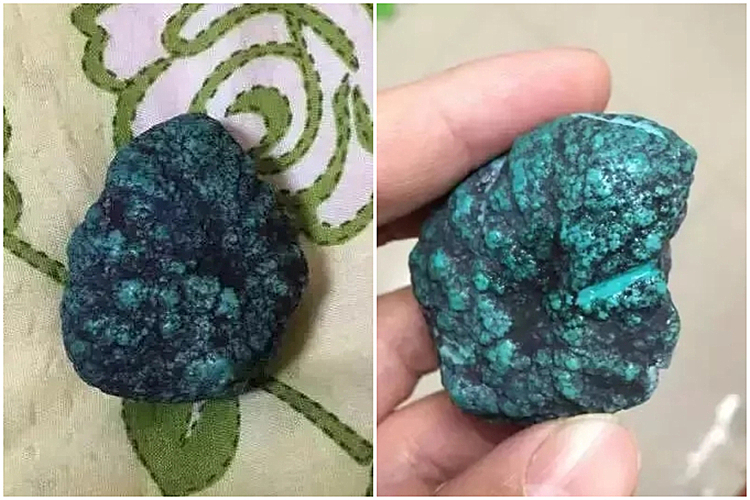 綠松石圖片，一件完美的綠松石成品是怎么來的？（2）
