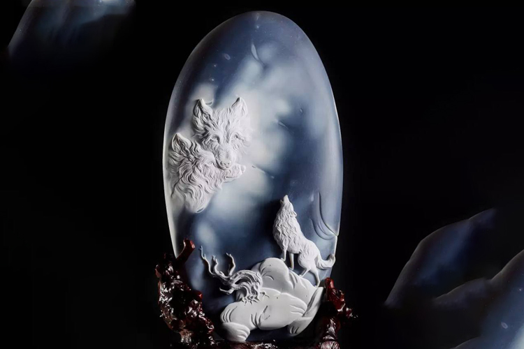 中國(guó)玉石雕刻“陸子岡杯”精品評(píng)展2015年獲獎(jiǎng)作品欣賞（上）（8）