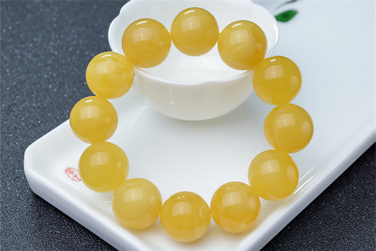 蜜蠟手串價(jià)格及圖片，一串蜜蠟手串多少錢？（4）