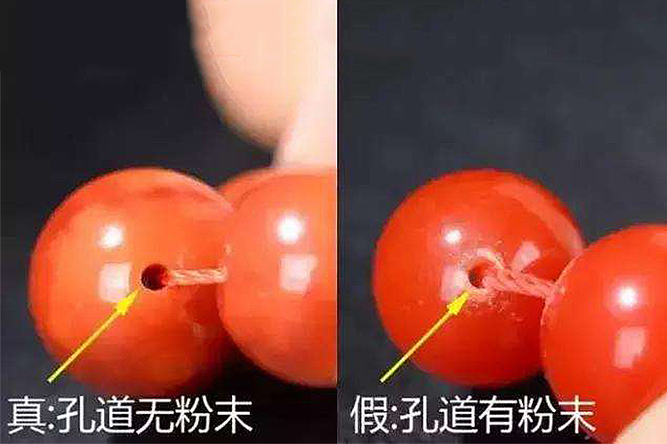 南紅手串真假，南紅手串真假鑒別圖（9）