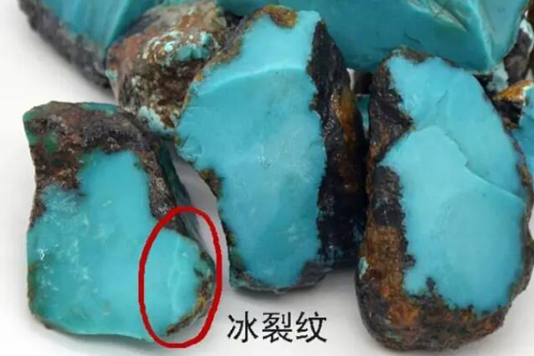 冰裂紋有什么意義？綠松石的冰裂紋是天然的嗎？（5）