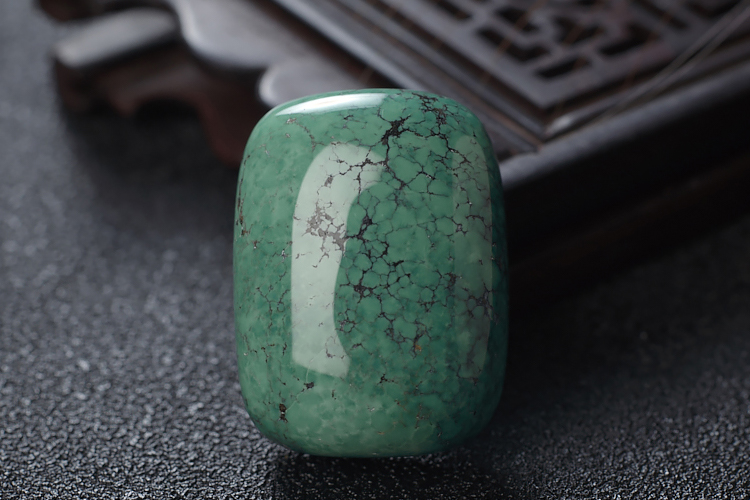冰裂紋有什么意義？綠松石的冰裂紋是天然的嗎？（8）
