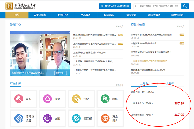 現(xiàn)在黃金什么價錢？黃金的最新行情報價（2）