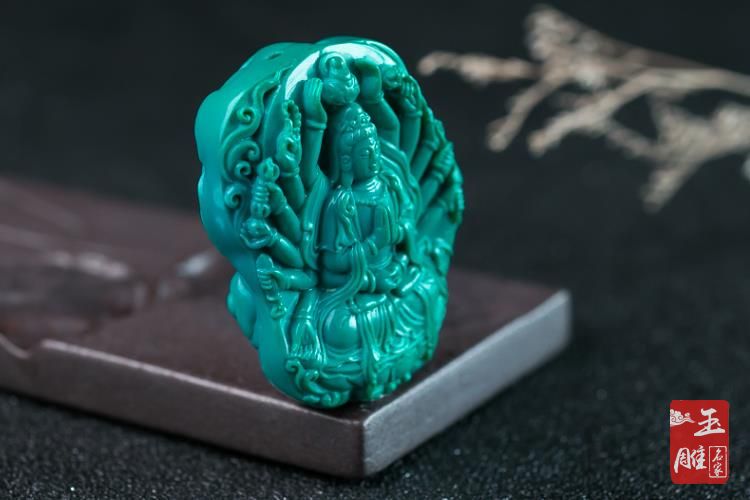 綠松石顏色-玉雕名家
