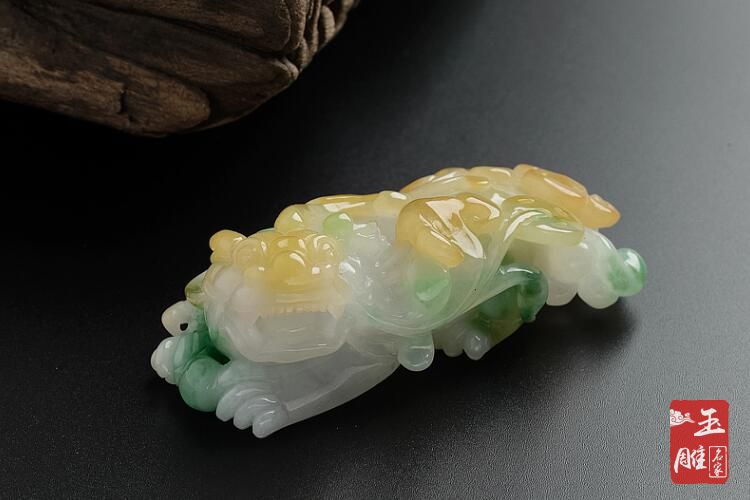 三彩翡翠-玉雕名家