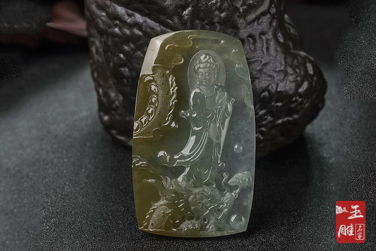 翡翠觀音-玉雕名家