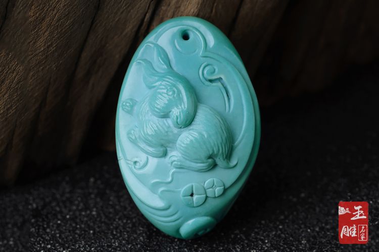 天然綠松石價格-玉雕名家