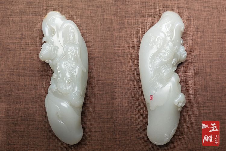 楊三喜和他的金獎(jiǎng)作品普度眾生-玉雕名家