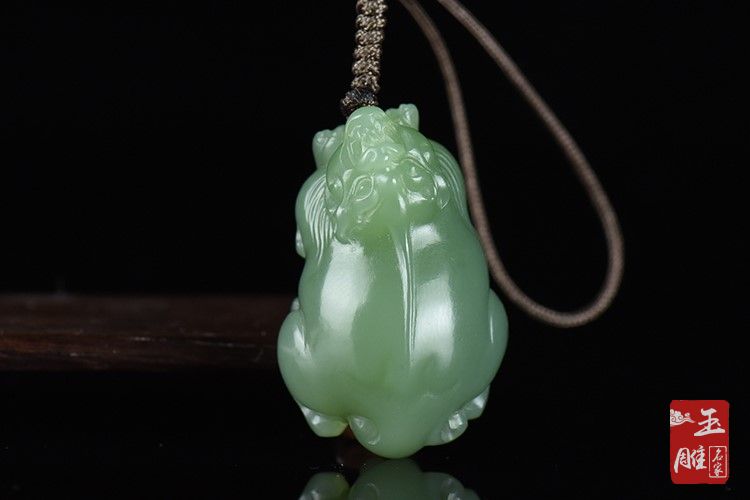 上古神獸貔貅圖片-玉雕名家